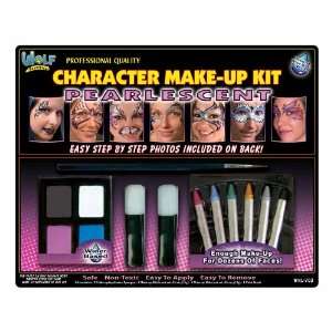    Pearlescent Multi Face Character Face Painting Kit: Toys & Games
