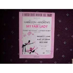  Sheet Music, My Fair Lady, I Could Have Danced All Night 
