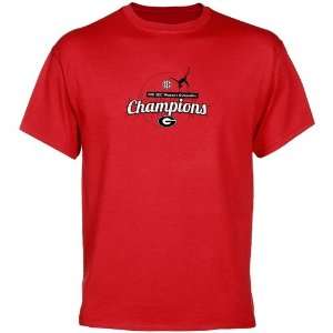 NCAA Georgia Bulldogs 2011 SEC Womens Gymnastics Champions T shirt 