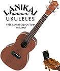 Lanikai LU 21C Nato Wood Concert Ukulele w/FREE Tuner