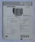 SONY TRNITRON COLOR TV KV 1311CR RM 717 SERVICE MANUAL