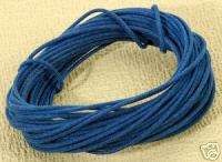 26 Ft Blue Vintage Cloth Covered 22g Wire For Fender  