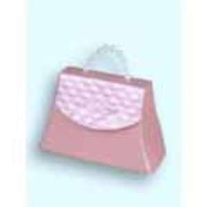 Satin Pink Grace Kelly Mini Purse Favor Boxes Case Pack 24:  