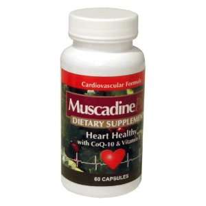  Muscadine Plus Heart Healthy 60 Capsules Health 