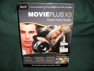 Serif MoviePlus X3 Digital Video Studio PC Windows  