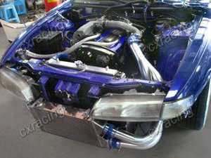 Nissan 240SX S13 S14 S15 Silvia Skyline RB25 FMIC INTERCOOLER KIT r32 