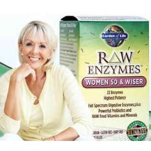  Raw Enzymes for Women 50 & Wiser 3 Pack Health & Personal 
