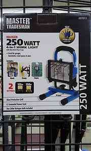Halogen Spotlight Worklight 250Watt/125 Watt Mount 4 Ways Adjustable 