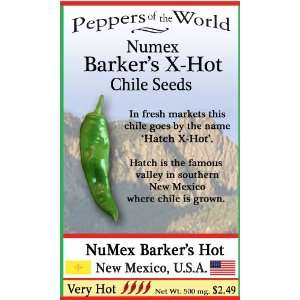Hot Pepper Seeds   30   Heirloom Hatch Green Chile   Very Hot 