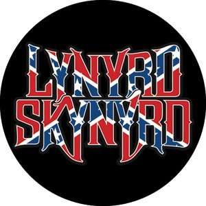  Lynyrd Skynyrd Flag Logo Button B 1092 Toys & Games