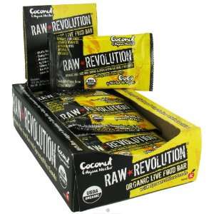 Raw Revolution   Super Food Bar   Coconut & Agave Nectar   2.2 oz. (12 
