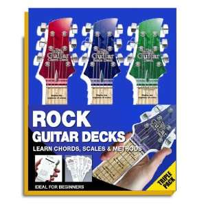  Rock Guitar Triple Deck  Scales, Chords, and Method   TAB 