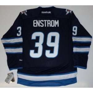  Tobias Enstrom Winnipeg Jets Reebok Premier Jersey   Large 