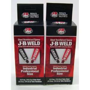  J B Weld Cold Weld Epoxy 10oz Industrial Size 2 Pack FREE 
