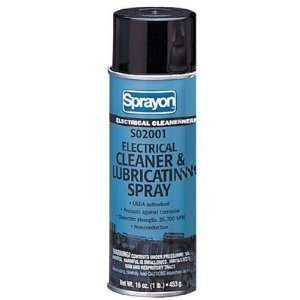  Sprayon Electrical Spray Lubricant & Cleaners   S02001 
