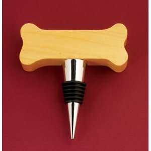  Maple Dog Bone Wine Stopper 