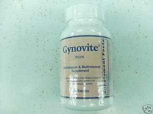 GYNOVITE PLUS MULTIVITAMIN/MINERAL SUPPLEMENT 180 TABS  