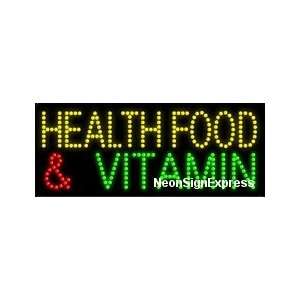  Health Food & Vitamin LED Sign: Everything Else