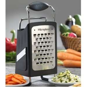  Series 4 Sided Box Grater w/ Soft Grip Handle: Kitchen & Dining