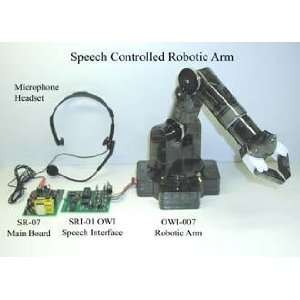  SCRA 01 SPEECH CONTROLLED ROBOTIC ARM KIT: Electronics