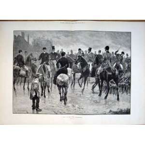  Royal Buckhounds Buck Hounds Meet Hunt Hunting 1882: Home 