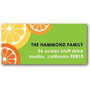  Return Address Labels   Summer Citrus By Hello Little One 