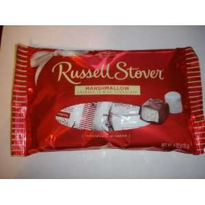 Russell Stover Marshmallow Covered in Milk Chocolate (Pack of 4)