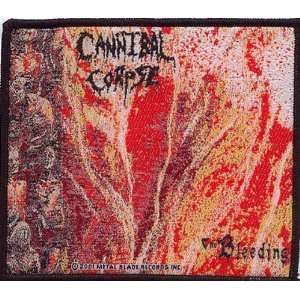 Cannibal Corpse Bleeding Rock Music Band Woven Patch