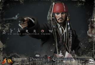 Pirates Of The Caribbean Jack Sparrow With Telescope 12 Figure By Hot 