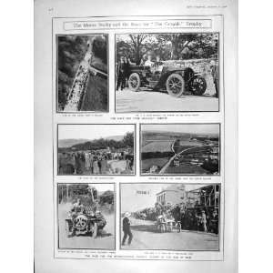   1906 MOTOR CAR DERBY GRAPHIC TROPHY ISLE MAN WILLESDEN