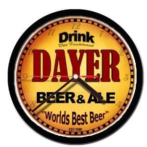  DAYER beer ale cerveza wall clock 