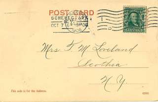 NY ALBANY NATIONAL COMMERCIAL BANK MAILED 1906 T44217  