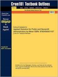Outlines & Highlights For Applied Statistics For Public And Nonprofit 