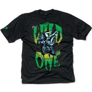  One Industries Wild Child T Shirt   2X Large/Black 