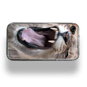 African Lion Wild Animal   Apple iPhone 4 or 4S Custom Case by ZERO 