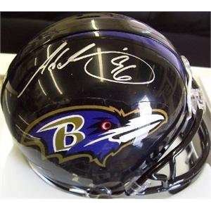  Adalius Thomas autographed Football Mini Helmet (Baltimore 
