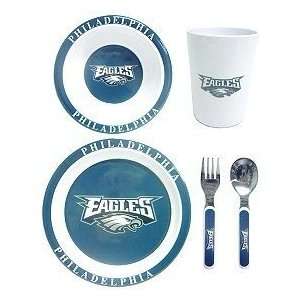   Childrens 5 Piece Dinner Set by Duck House Sports: Sports & Outdoors