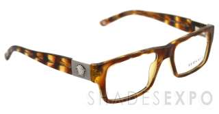 NEW Versace Eyeglasses VE 3136 BROWN 874 VE3136 AUTH  