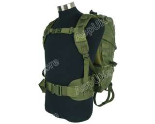Large Molle 1000D Combat Patrol Hiking Backpack OD AG  