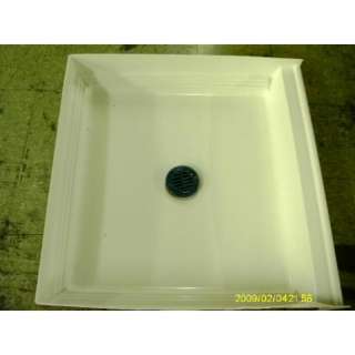 LASCO 3232CPAN WH 32x32 WHITE COMPOSITE SHOWER PAN  