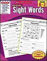 SUCCESS WITH SIGHT WORDS Reading Gr K 2 NEW 9780545201124  