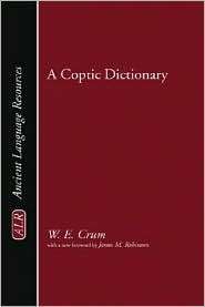   Dictionary, (159752333X), Walter E. Crum, Textbooks   