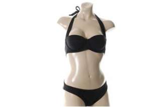 FAMOUS CATALOG 2 PC Black BHFO Bikini Misses Swimwear 34A  