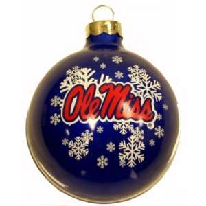 Mississippi Ole Miss Rebels NCAA Traditional Ornament:  