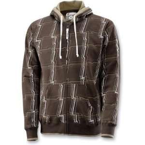  THOR MX SWITCH BROWN YOUTH ZIP HOODY LARGE/LG Automotive