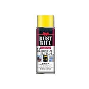  Majic 12oz Rust Kill Enamel Light Yellow Spray: Home 