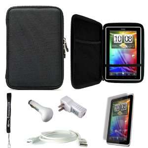 with Mesh Pocket for HTC Flyer 3G WiFi HotSpot GPS 5MP 16GB Android OS 