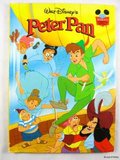 Disneys Wonderful World of Reading Book ~ 1993 ~ Peter Pan  
