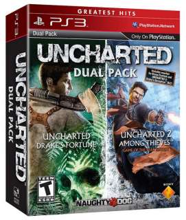UNCHARTED 1 & 2 DOUBLE DUAL PACK PS3 GAME BRAND NEW REGION FREE   US