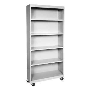  Mobile Bookcase 36 W x 18 D x 78 H